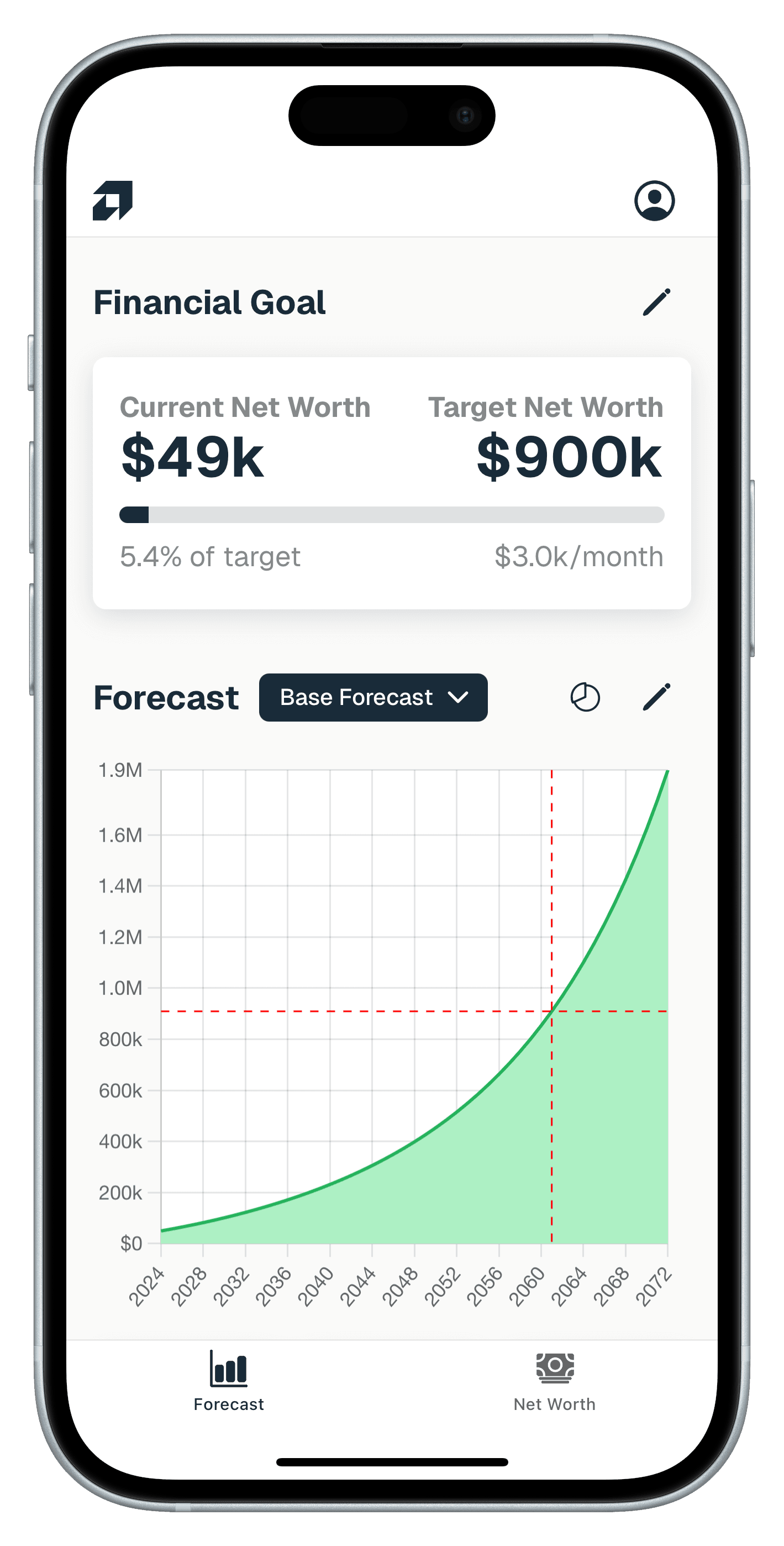 iPhone with Amplifi App Screenshot